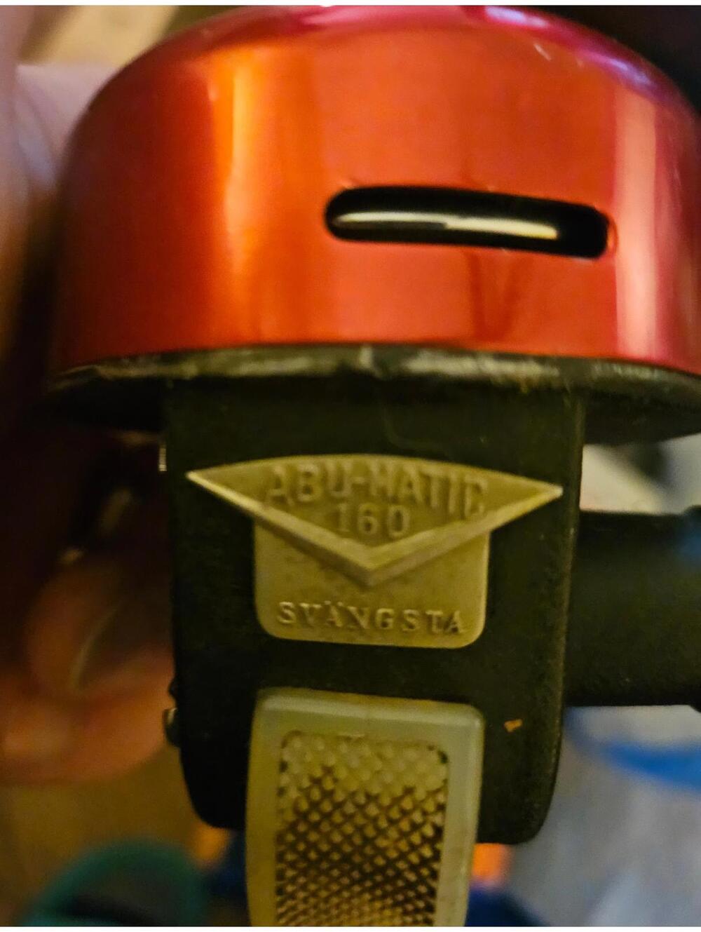 OLD ABU ABU-MATIC SVÄNGSTA 160 FISHING REEL FROM SWEDEN ABUMATIC untested as is